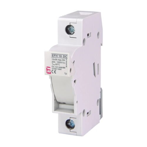Fusível DC 1P 25A, 10x38mm, EFH 10 DC, ETI