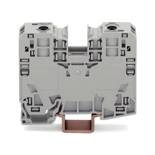Bloco de terminais WAGO Topjob 285-135 com 2 condutores, 125A, 6 mm² – 35 mm²