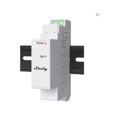 Módulo adicional Shelly Pro 3EM Switch, módulo de controlo de contactores