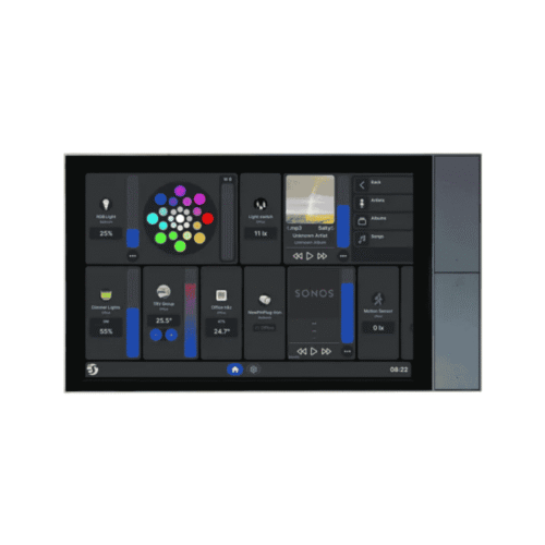 Shelly Wall Display XL, Painel Smart Home de 10,1", Cinzento