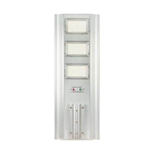 Candeeiro de rua LED solar de 3500lm, sensor de movimento, 6400K