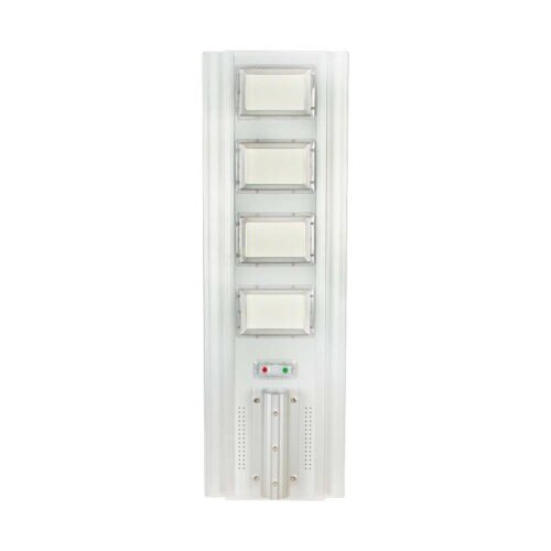 Candeeiro de rua solar LED de 4300 lm, sensor de movimento, 6400K
