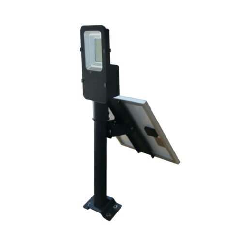 Candeeiro de rua solar LED 4000 lm, 6000 K