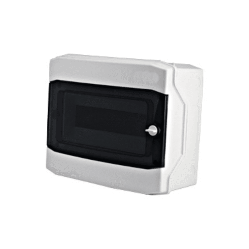 Painel de fusíveis para exterior, IP65, fila única, 12U, Schrack