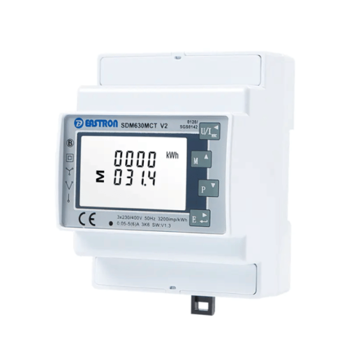 Medidor Inteligente Trifásico DEYE SDM630MCT com Modbus, EASTRON