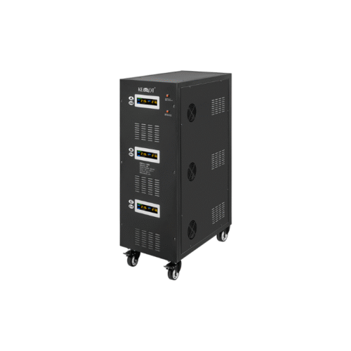 URZ3437-100-1.png Estabilizador de Tensão Servo Motor Automático 100 kVA, KEMOT