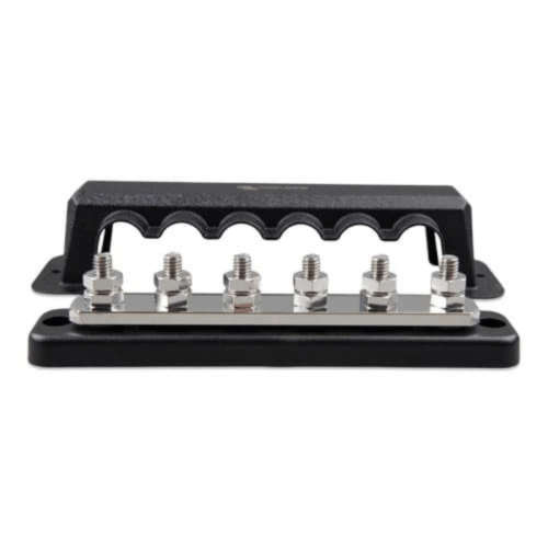 Barra coletora de 250A e 6 polos com tampa, Victron Energy