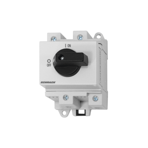 Seccionador DC bipolar, 32A, 700V DC, Schrack